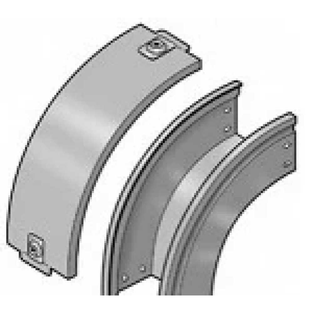 CAMBIO NIVEL CONVEXO 90 C/TAPA INCLUIDA 300X75MM RTGAMMA