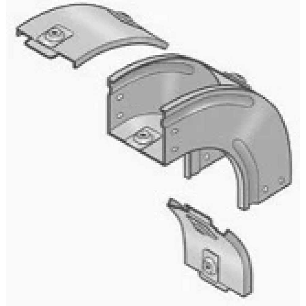 CAMBIO NIVEL CONVEXO 90 C/TAPA INCLUIDA 300X75MM RTGAMMA