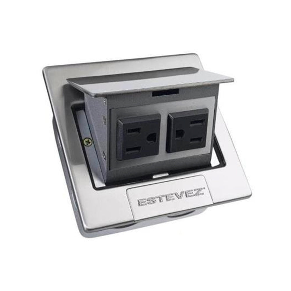 TOMA DE CONTACTO ESTEVEZ DUPLEX IPX4 DE PISO *** OFRECER 11000-21201 ***