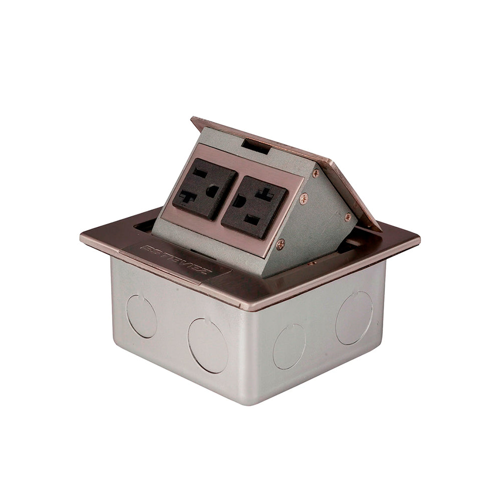 TOMA DE CONTACTO ESTEVEZ DUPLEX IPX4 DE PISO *** OFRECER 11000-21201 ***