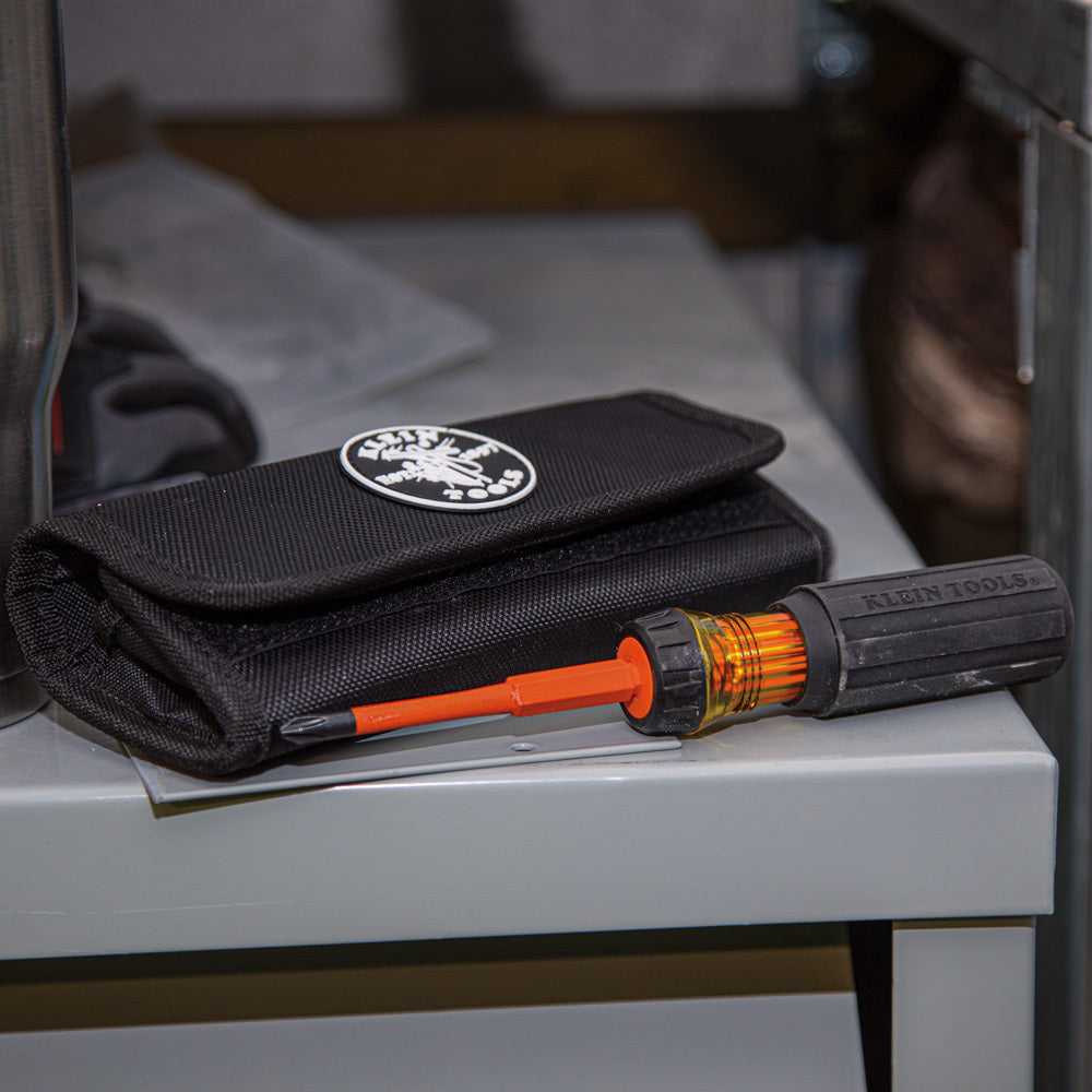 JUEGO DE DESARMADORES 8 EN 1 INTERCAMBIABLES CON AISLAMIENTO KLEIN TOOLS