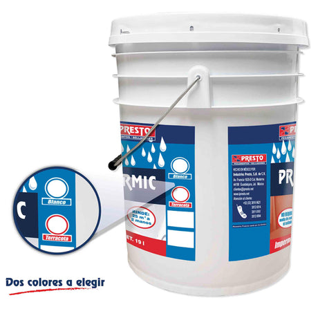 IMPER PRESTOTERMIC 3 AÑOS BLANCO 19L ***HAE *** OFRECER 002823-6 ***