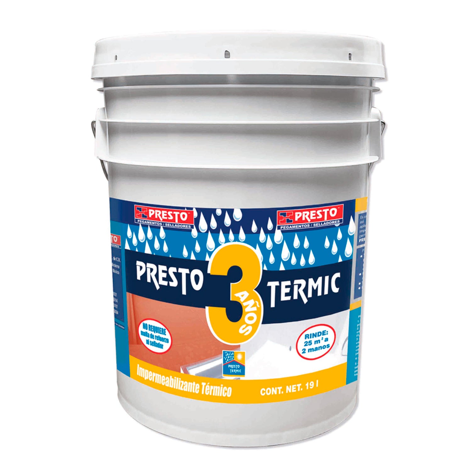 IMPER PRESTOTERMIC 3 AÑOS BLANCO 19L ***HAE *** OFRECER 002823-6 ***