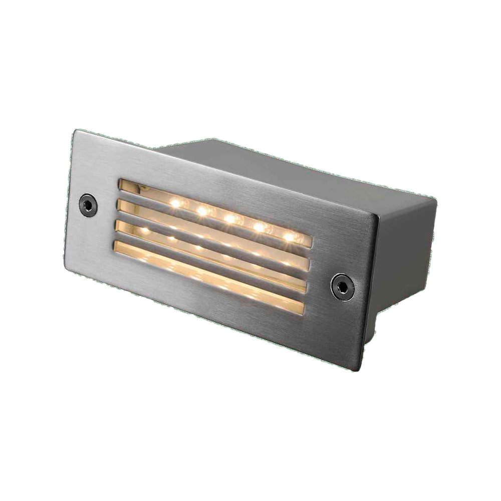 LUMINARIA LED DE CORTESIA CALUX 1.2W 100-240V 3000K 52LM IP65 ACABADO ACERO INOXIDABLE 3320-LED