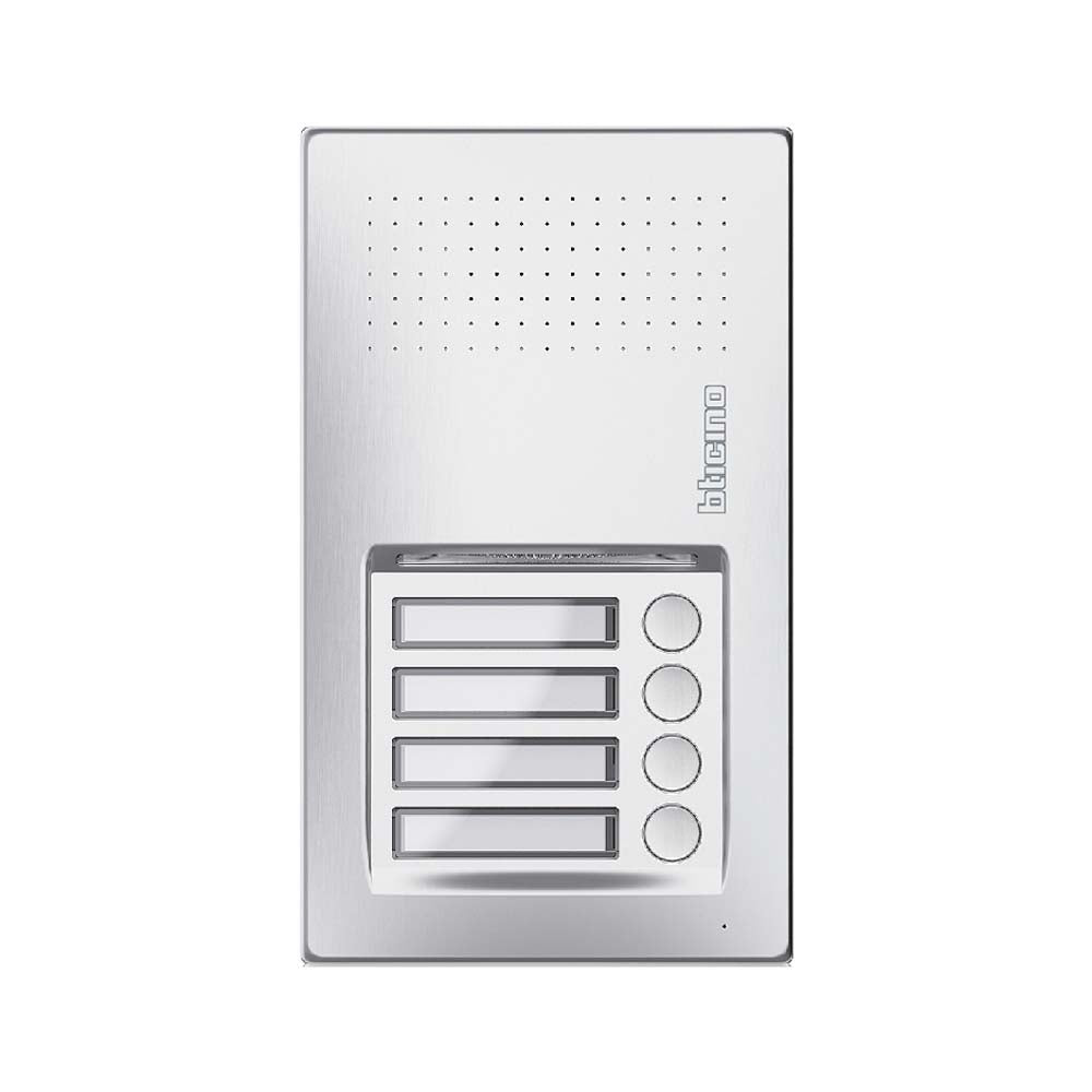 FRENTE DE CALLE CON 4 PULSADORES SISTEMA 2 HILOS