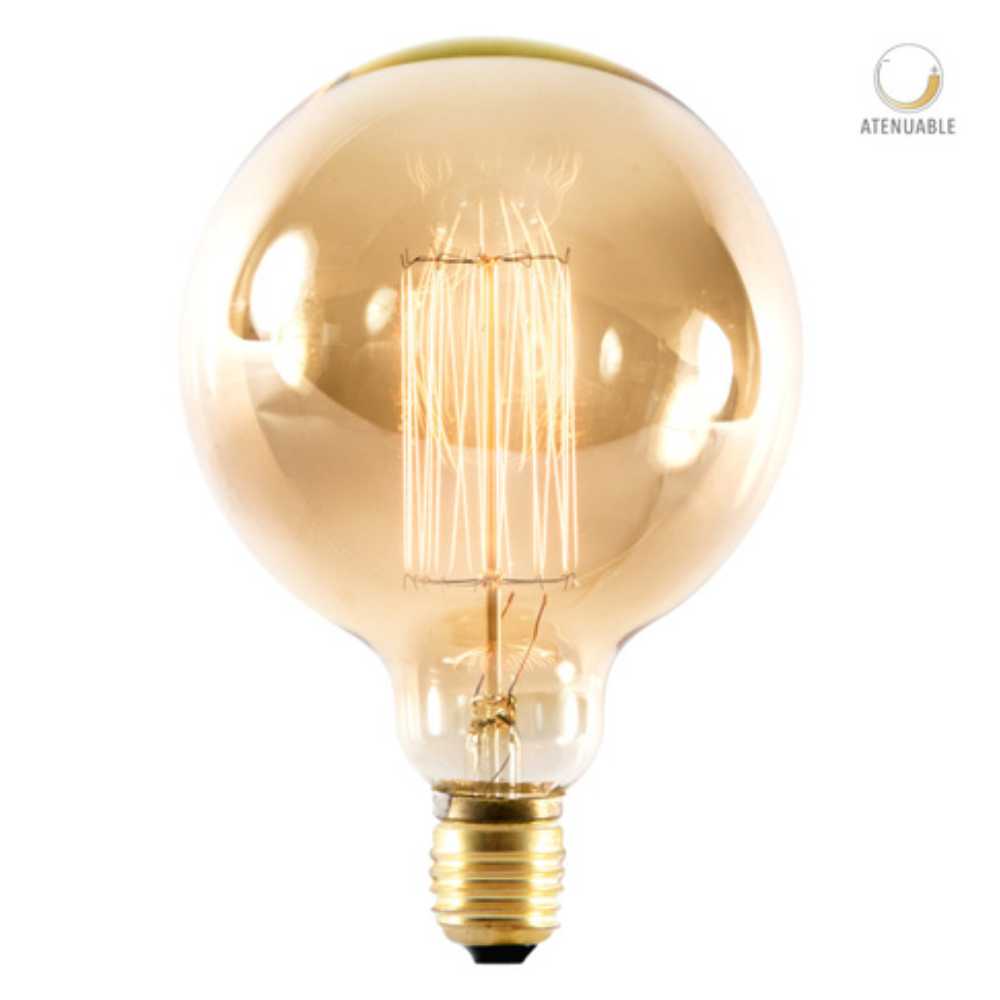 FOCO INCANDESCENTE TECNOLITE VINTAGE 35W LUZ SUAVE CÁLIDA BASE E27 FILAMENTO G125