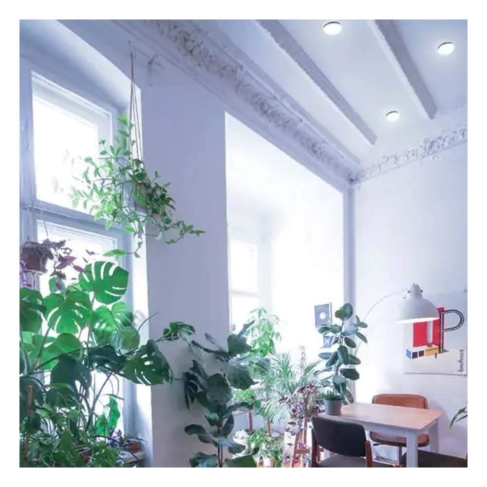 PLAFON LED SOBREP. TECHO 35W/127V. 3000K ALUM. GRIS NENQUE III ***TECNOLITE HAE***