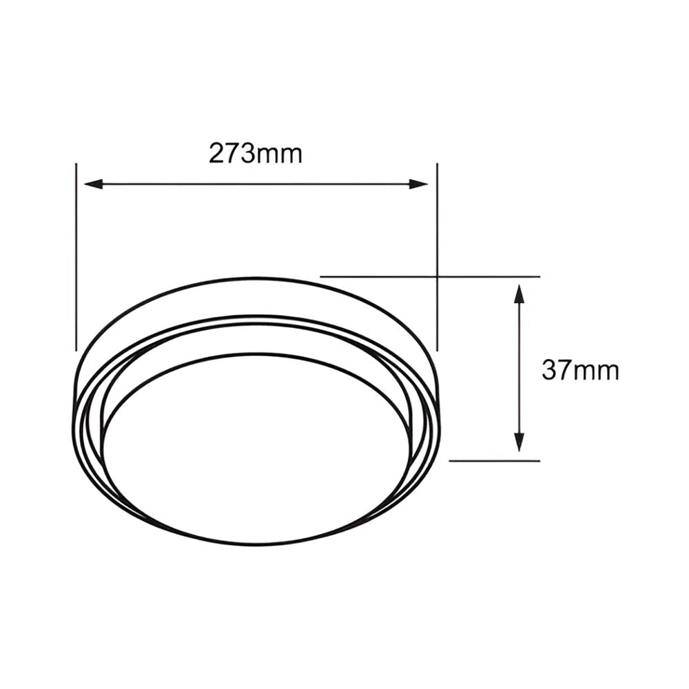 EXT PLAFONES LED 35W127V6500K NEGRO NENQUE III ***TECNOLITE HAE***