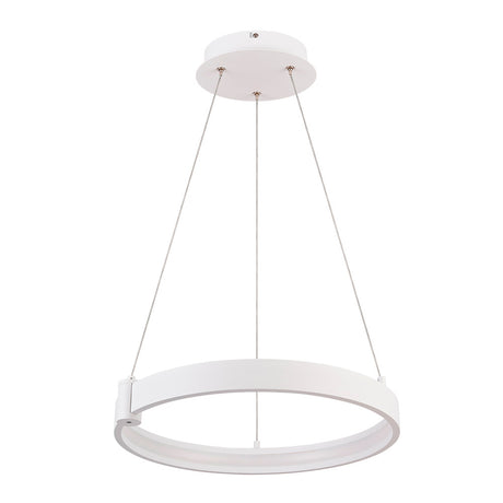 LAMPARA COLGANTE LED CIRCULAR METAL 40.5CM 36W LUZ CALIDA BRILLANTE IRC90 NO ATENUABLE 36CTLLED171MV30B