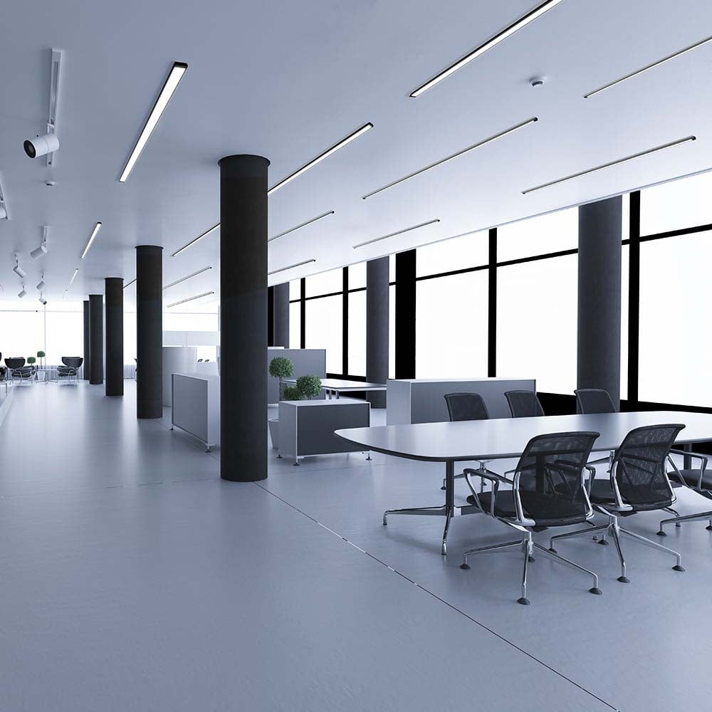 INTERIOR REGLETA LED 36W 6500K NEGRO