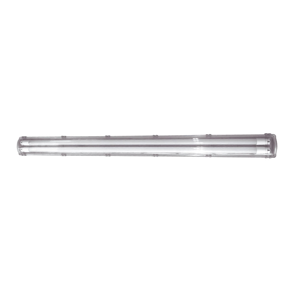LAMPARA ESTANCA INTERIOR FOCOS INCLUIDOS LED 36 W LUZ DE DIA 2 BASES G13 IP65 A PRUEBA DE VAPOR *** OFRECER 80961 ***