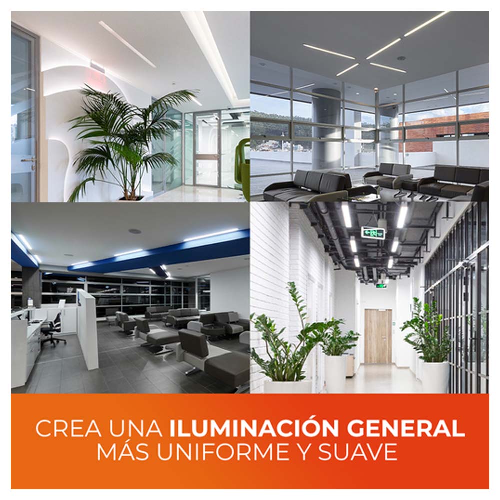 LINEAL INT LED 26W100-240V3240LM6500K B LEDA II TECNOLITE