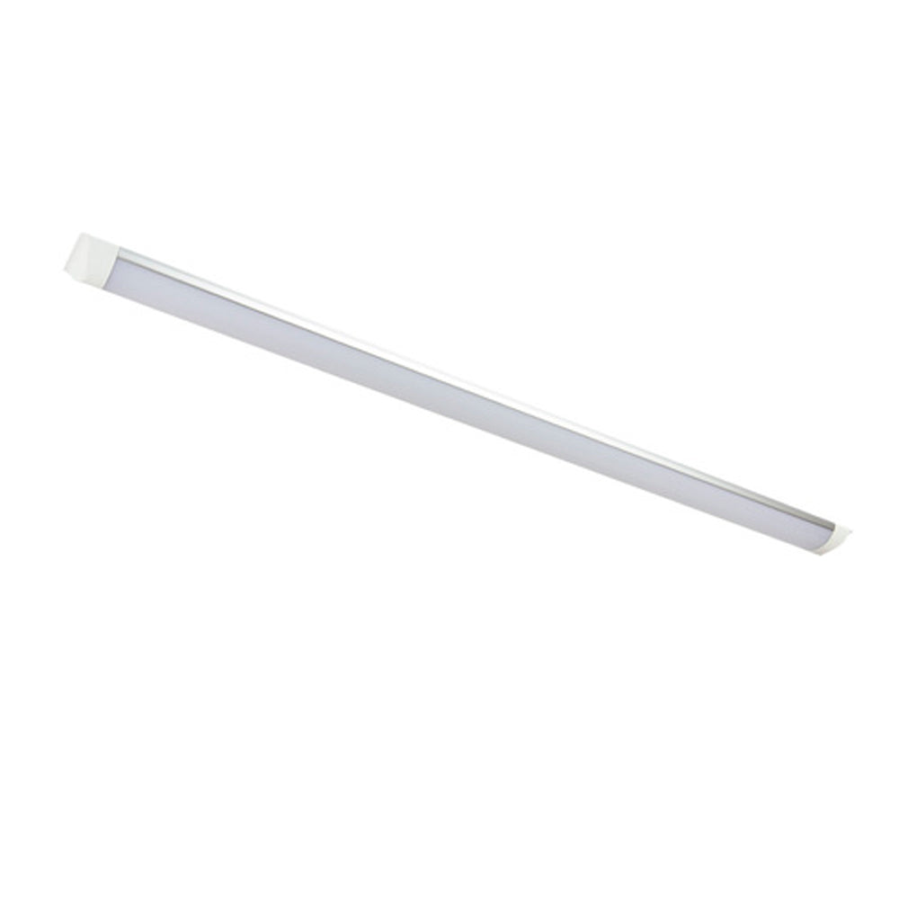 LAMPARA REGLETA LED 1.20 M SOBREPONER 36 W LUZ BLANCA NEUTRA NO ATENUABLE LED INTEGRADO 36FLCPLED40MVSB