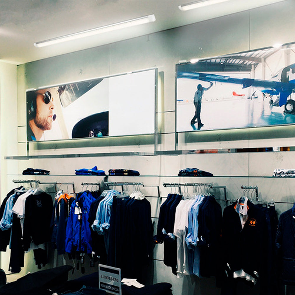 LÁMPARA LINEAL LED TECNOLITE CAPELLA III PARA SOBREPONER 36W LUZ BLANCA NEUTRA