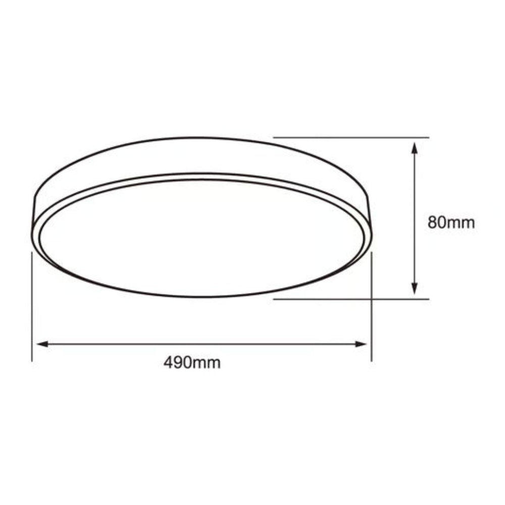 LAMPARA PLAFON LED TECHO 36 W LUZ BLANCA AJUSTABLE GRAN FORMATO NO ATENUABLE 36PTLLED1145CCMVB