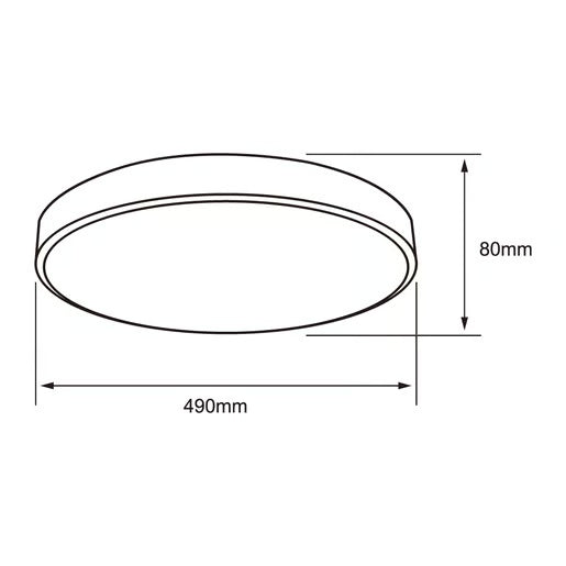 LAMPARA PLAFON LED TECHO 36W LUZ BLANCA AJUSTABLE GRAN FORMATO NO ATENUABLE BCO