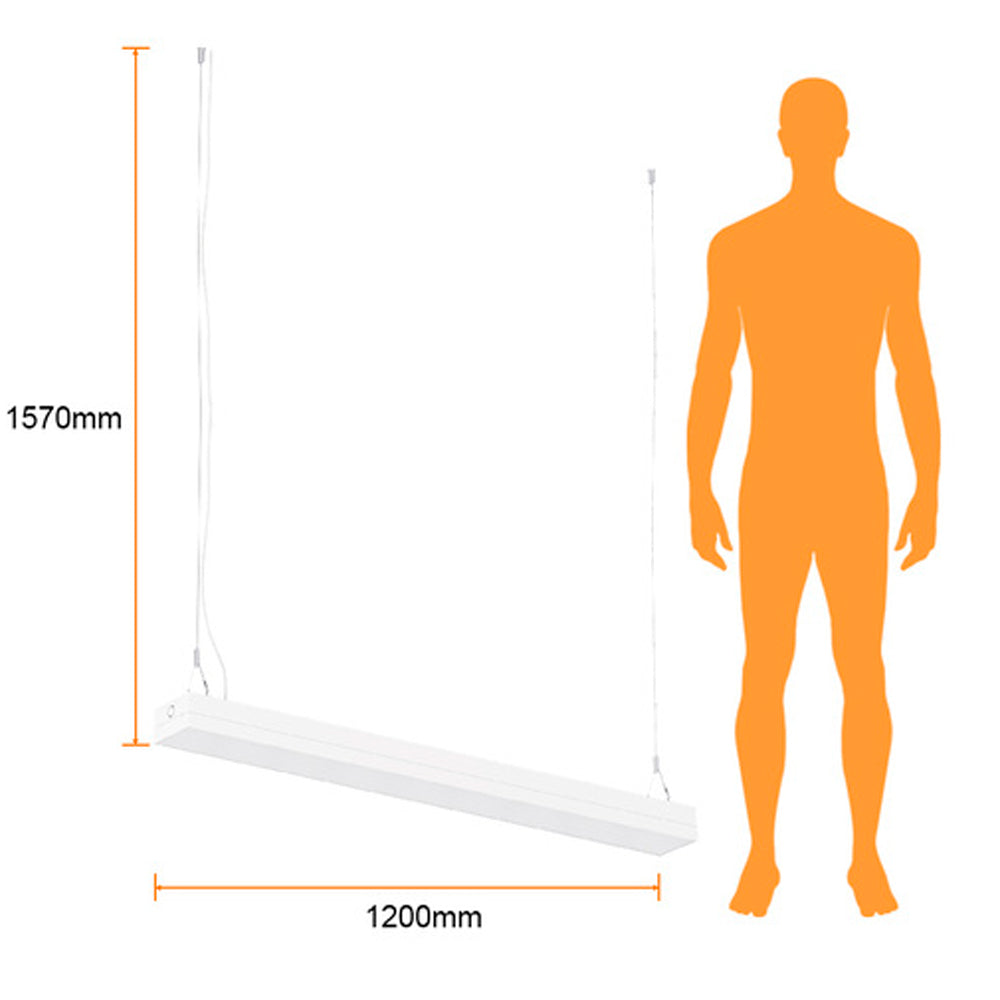 INT LED SP 38W100-240V3000LM3000-5700K LARISA II TECNOLITE