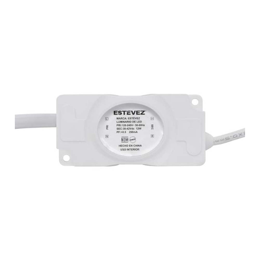 LUMINARIA FLAT LED ESTEVEZ 6" 12W LUZ CÁLIDA ***HAE2025***