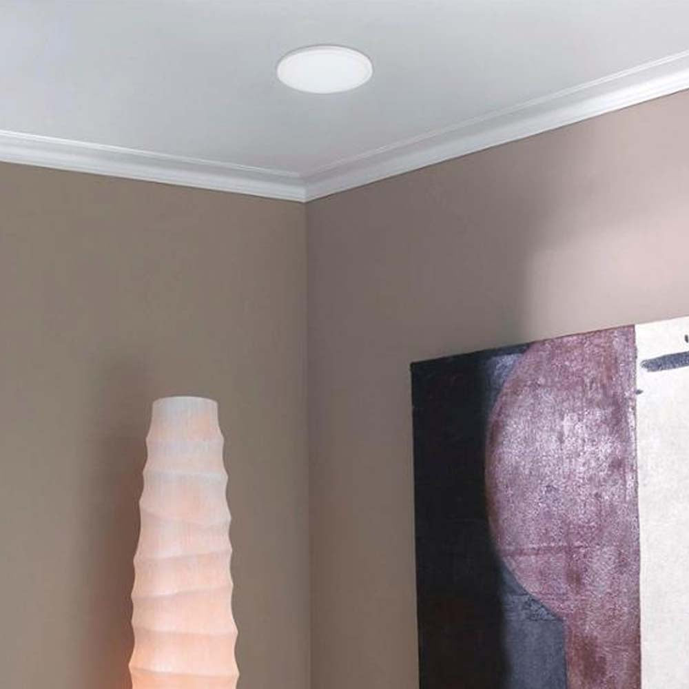 LUMINARIO FLAT-DECO BLANCO 12W 6500K 120-240V ***HAE2025*** *** HAE ***