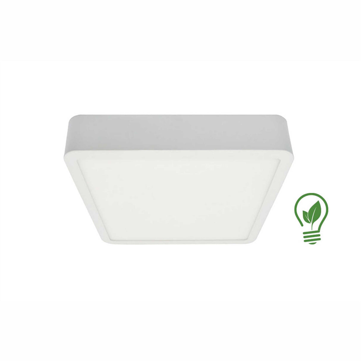LUMINARIO DRUM-SQUARE-DECO BLANCO 20X20 24W 2700K 120-240V