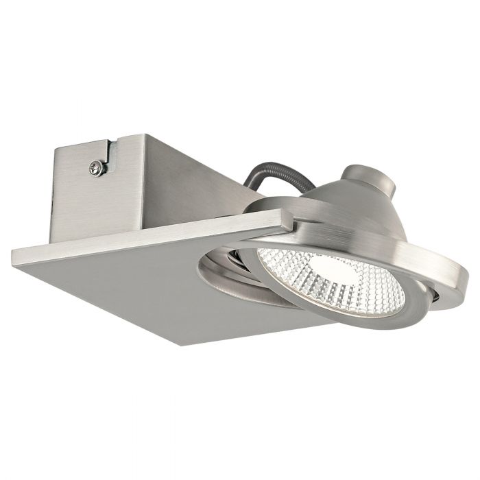 LUM DE TECHO LED SENCILLO 5W PLATA BREA *** HA. LUMI ***
