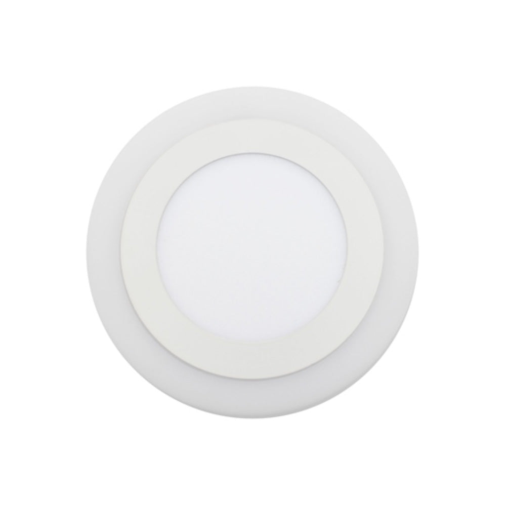 LAMPARA SOBREPONER DRUM HALO BLANCA 6+3W LUZ NUETRA ESTEVEZ
