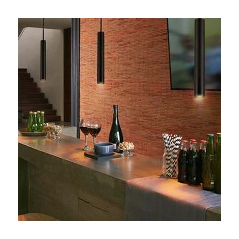 COLGANTE LED TECNOLITE EPSILON SMART 3W LUZ SUAVE CÁLIDA ATENUABLE COMPATIBLE CON APP MÓVIL Y ASISTENTES DE VOZ NEGRO ***TECNOLITE HAE***