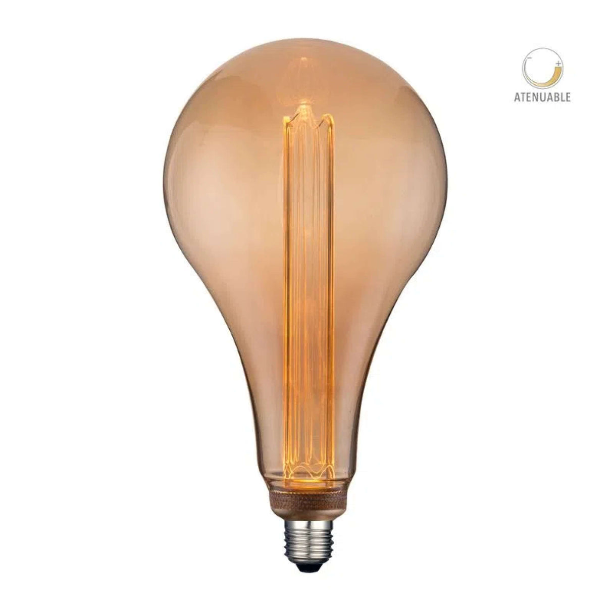 FOCO LED TECNOLITE ACRAB TIPO VINTAGE ATENUABLE 3.5W LUZ SUAVE CÁLIDA BASE E27 ÁMBAR