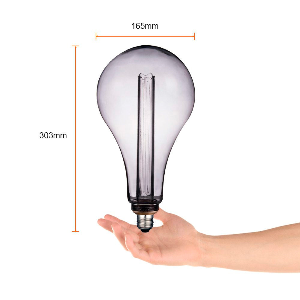 FOCO LED TECNOLITE ACRAB TIPO VINTAGE ATENUABLE 3.5W LUZ SUAVE CÁLIDA BASE E27 HUMO ***TECNOLITE HAE***