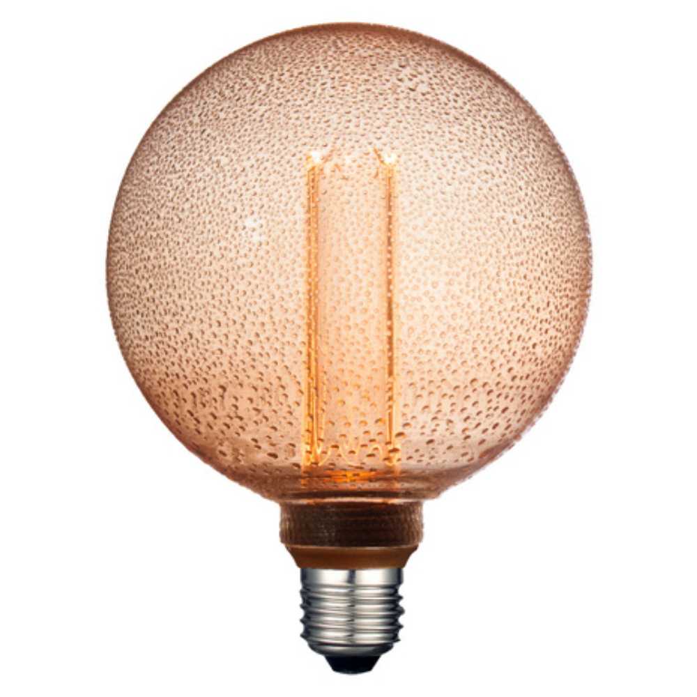 FOCO GLOBO LED VINTAGE 3.5W/127V. 2000K LUZ SUAVE CALIDA 3DG125LEDFC20VAS