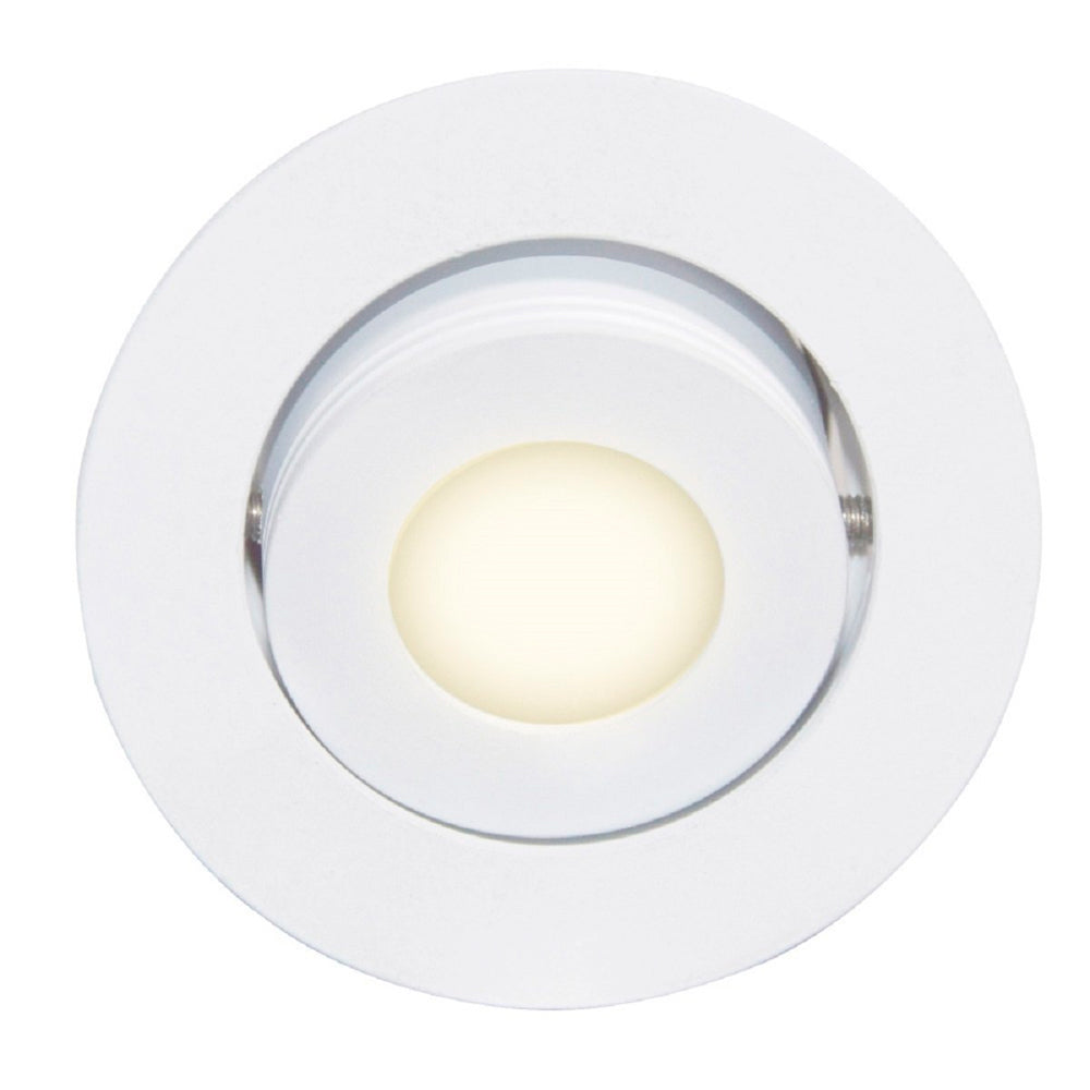 LÁMPARA DE INTERIOR EMPOTRABLE LED IOTA TECNOLITE ATENUABLE 3W LUZ SUAVE CÁLIDA BLANCO