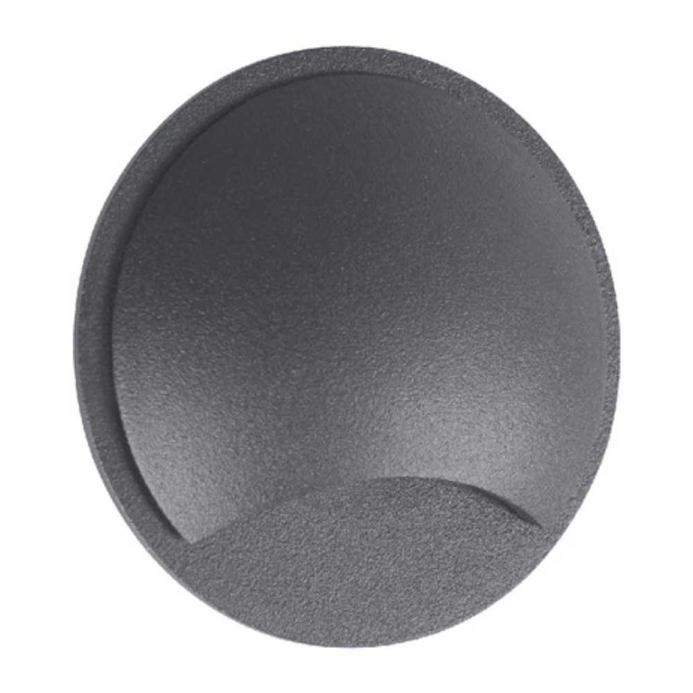 LUZ DE CORTESIA EMP. MURO 3W/100-240V. NEGRO OPACO SUPERBA I