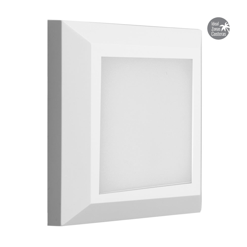 LÁMPARA LED DE EXTERIOR ANSHAN III TECNOLITE PARA SOBREPONER 2.5W LUZ BLANCA NEUTRA ***EXHIBIDO***
