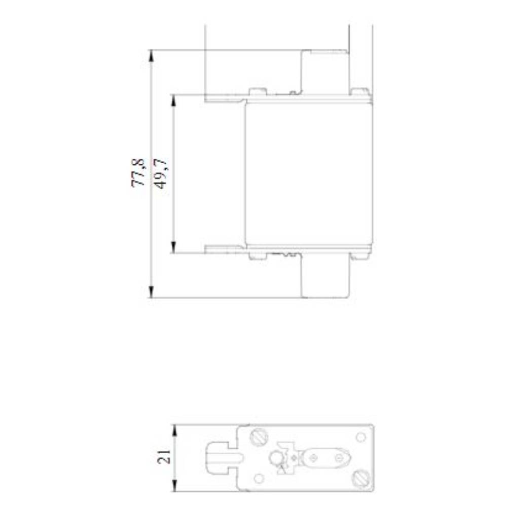 FUSIBLE NH SIEMENS 63AMP TAMAÑO 00 3NA3822