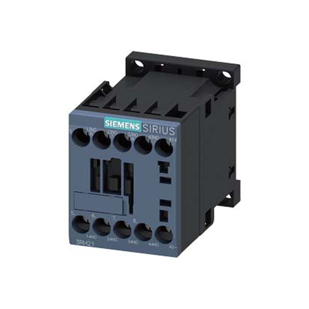 CONTACTOR AUXILIAR TAM. S00 4NA+0NC 24VCD 3RH21401BB40 SIRIUS SIEMENS