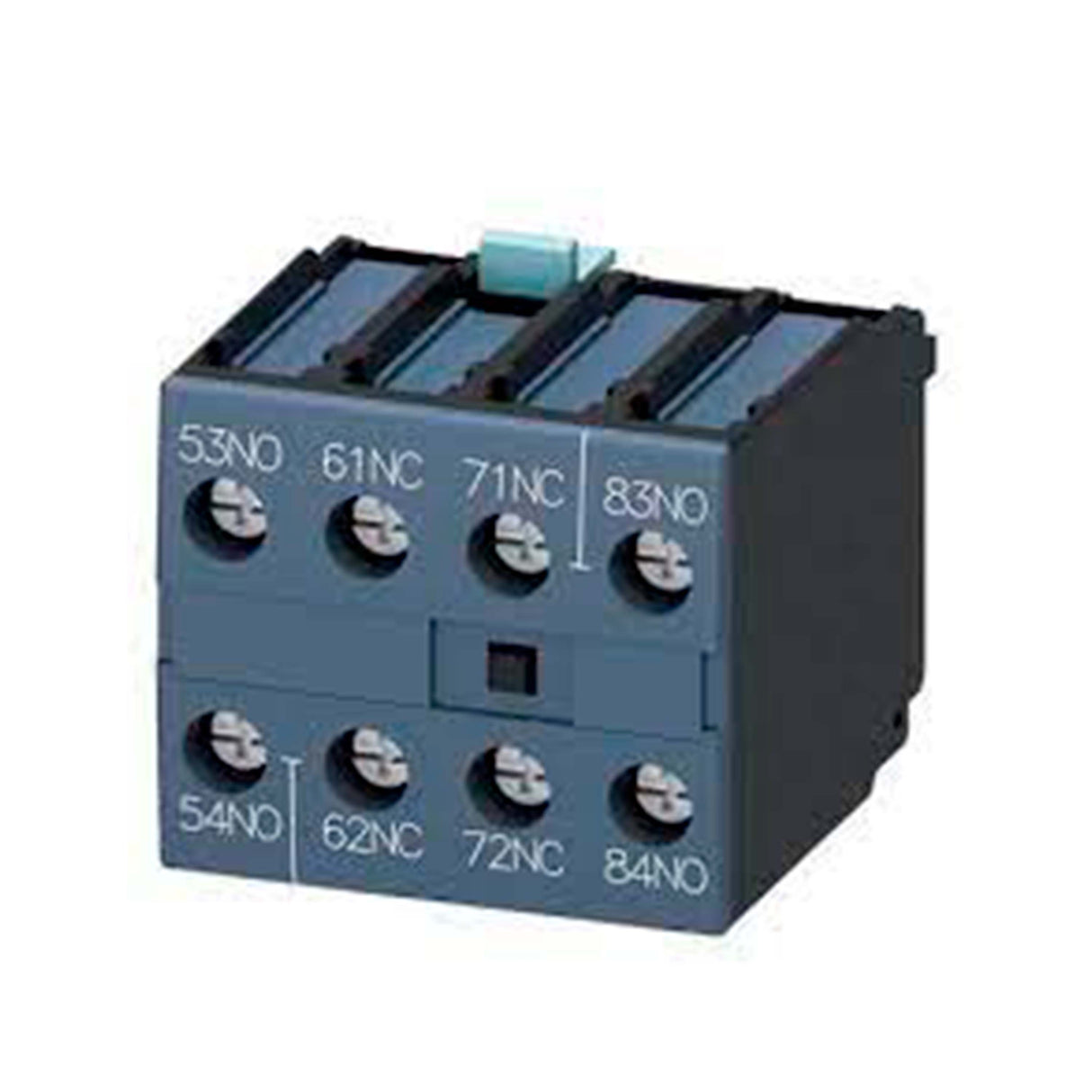 BLOQUE DE CONTACTOS AUXILIARES 3NA + 1 NC CON BORNES RESORTE 3RT2 *** SOBRE PEDIDO ***