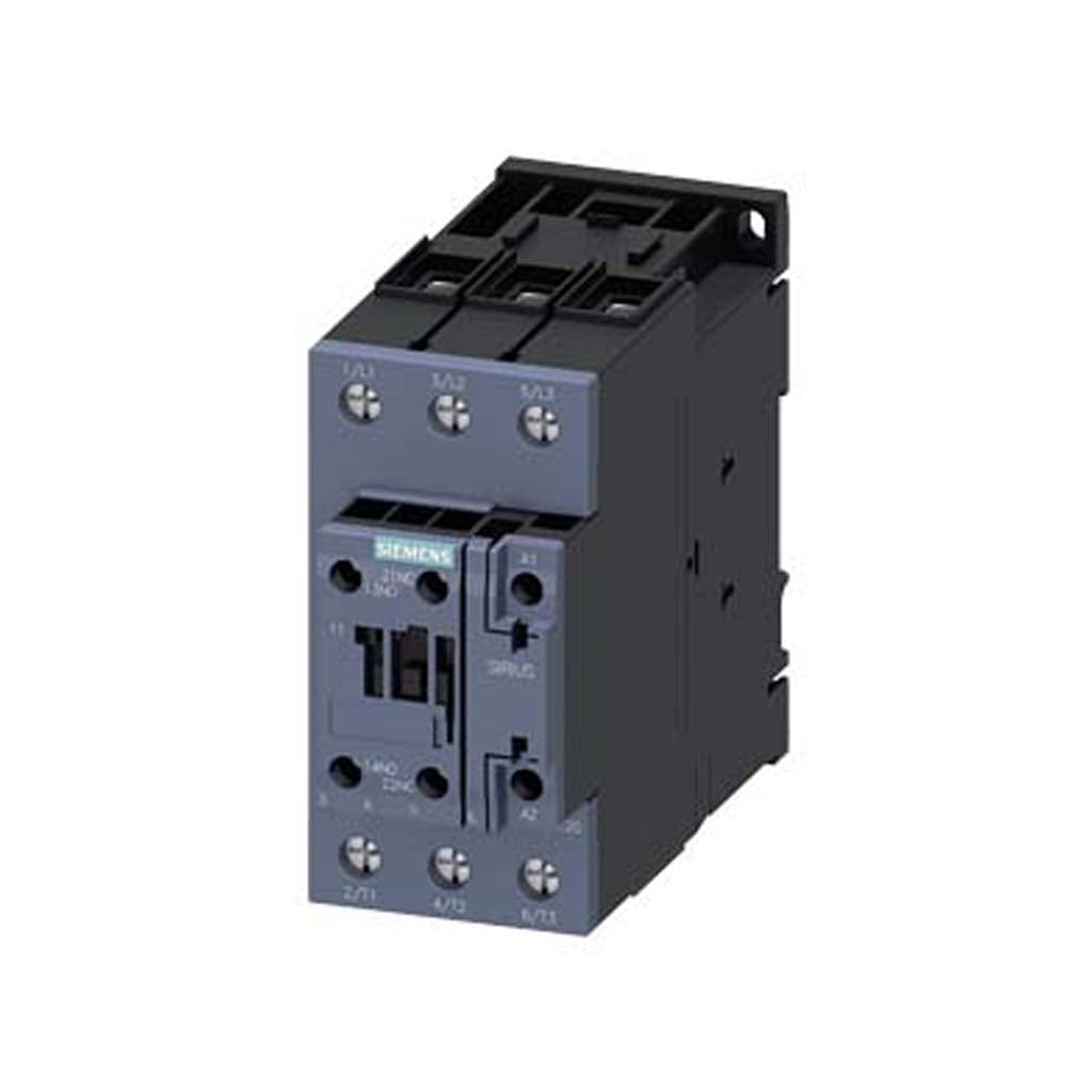 CONTACTOR DE POTENCIA AC-3E/AC-3 41A 18.5KW/400V TRIPOLAR 400V AC 1NA+1NC MCA SIEMENS
