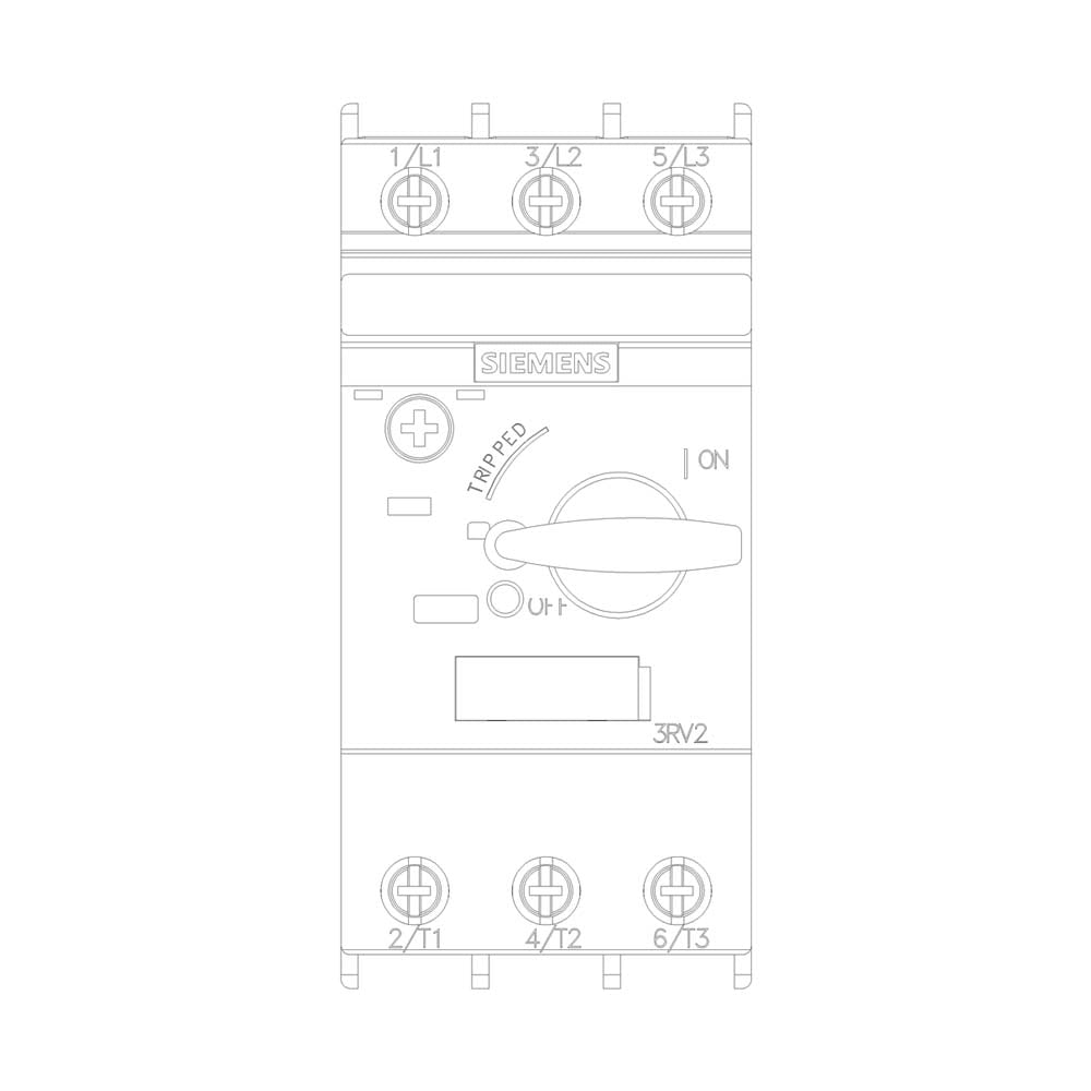 GUARDAMOTOR TRIP. TAM. S00 0.22-0.32A. S/BLOQUE CONT. 3RV20110DA10 SIRIUS INNOVATIONS