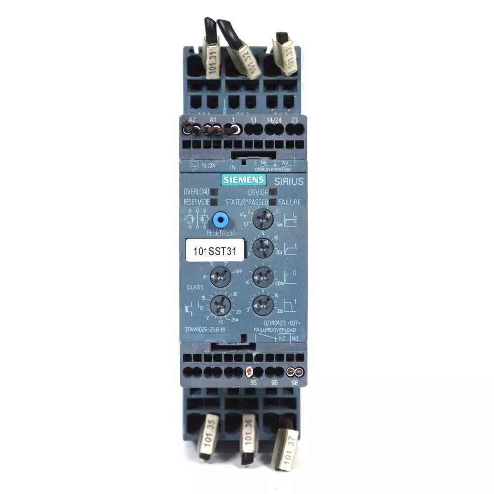 ARRANCADOR SUAVE 3RW40 5HP/230 V 15HP/460 V 3RW40261BB14 *** OFRECER 3RW30261BB14 ***