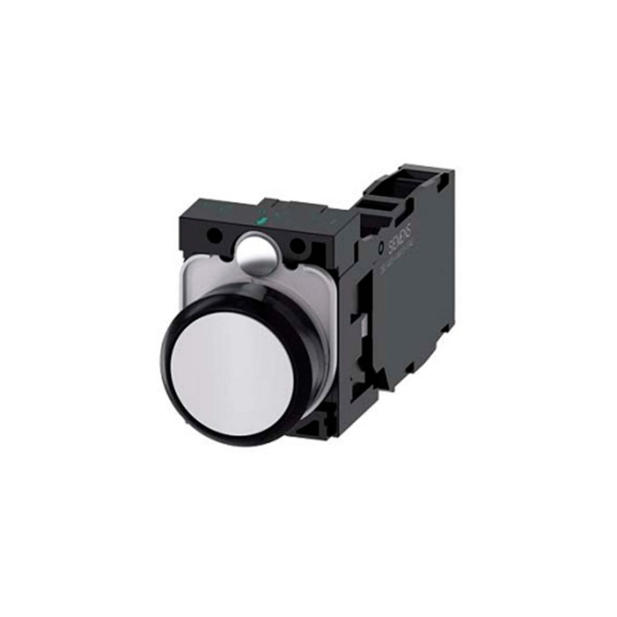 BOTON PULSADOR BLANCO 1NA+1NC 3SB32010AA61