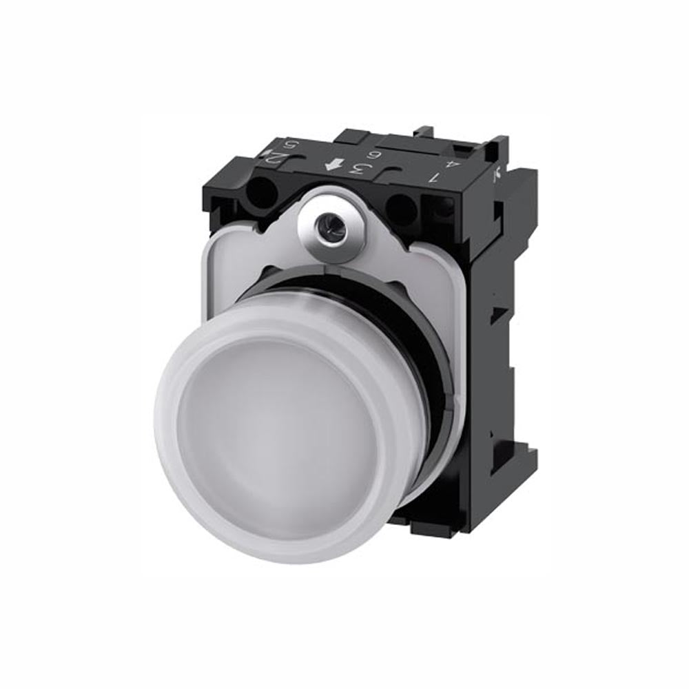 LAMPARA SEÑALIZACION BLANCA 230VCA CON LED 3SB32526BA60