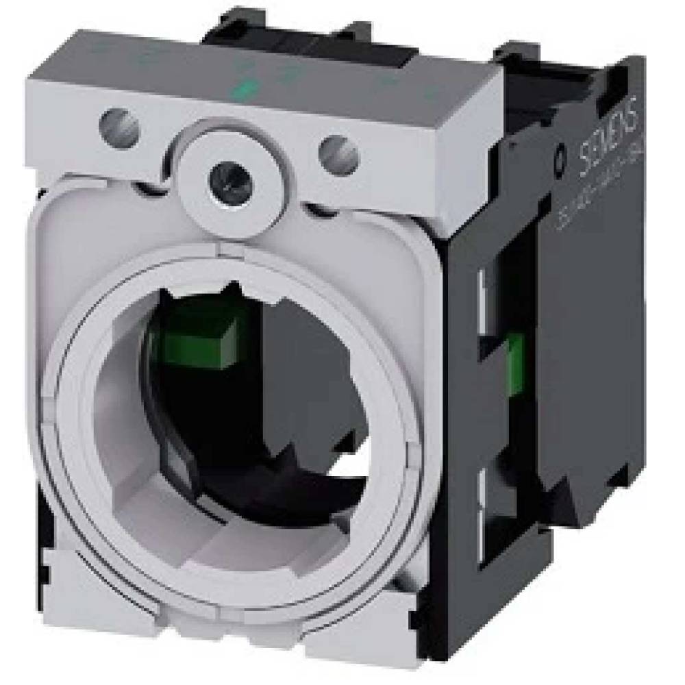 BOTON PULSADOR VERDE 1NA+1NC 3SB36010AA41