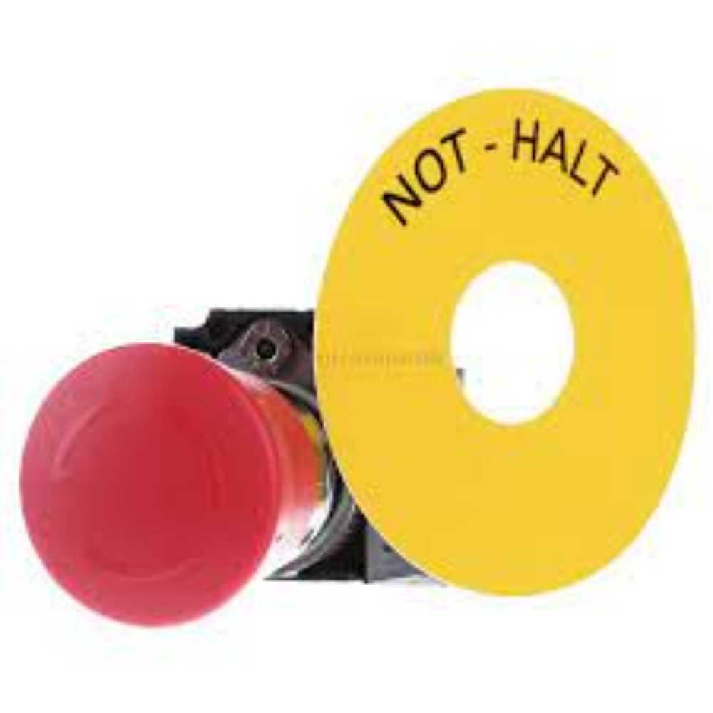 BOTON HONGO 40MM. EMERGENCIA RETEN POS 1NA+1NC 3SB36011HA20 3SB36011HR20