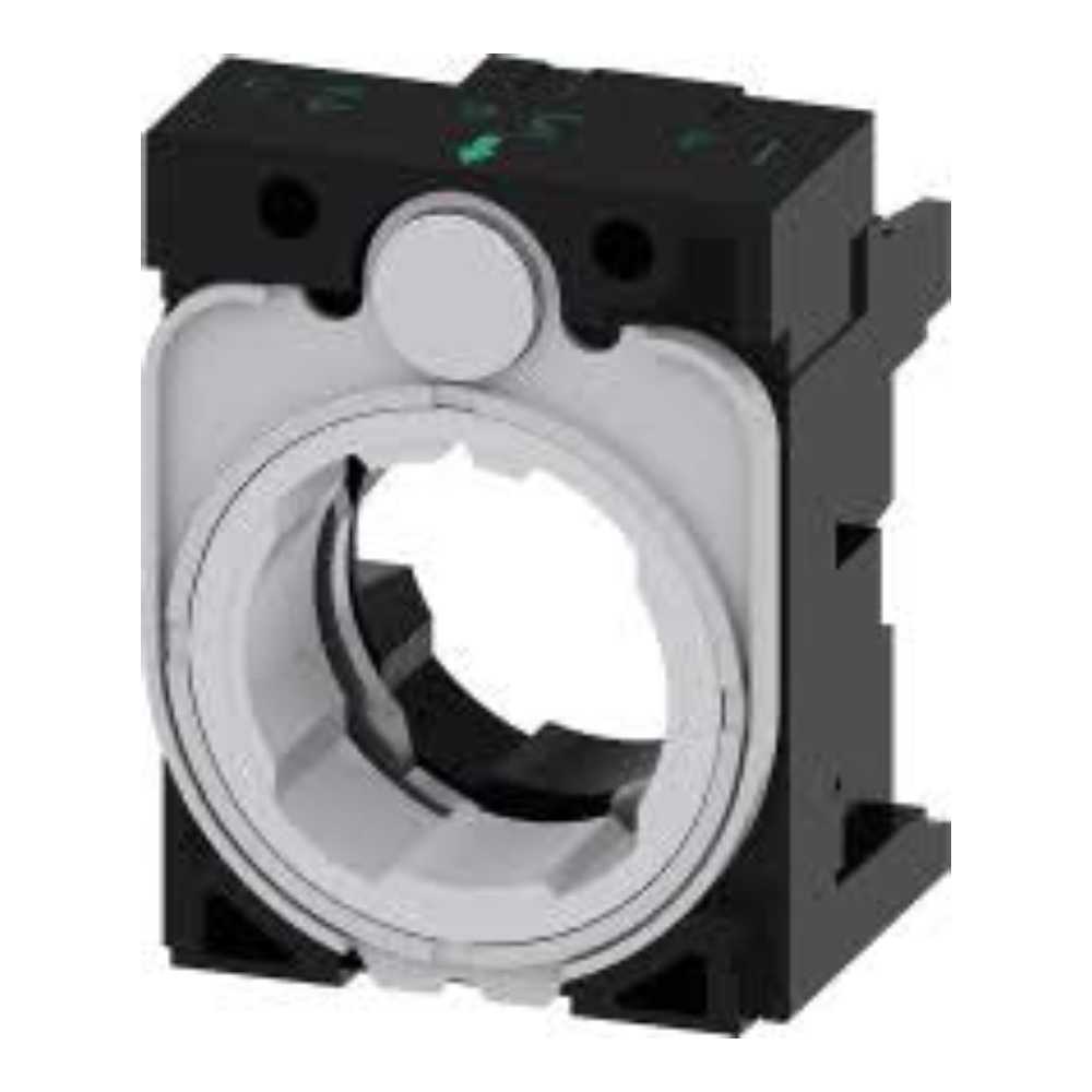 BOTON PULSADOR AMARILLO ILUMINADO 24VCC/CA 1NA+1NC+LED 3SB36470AA31