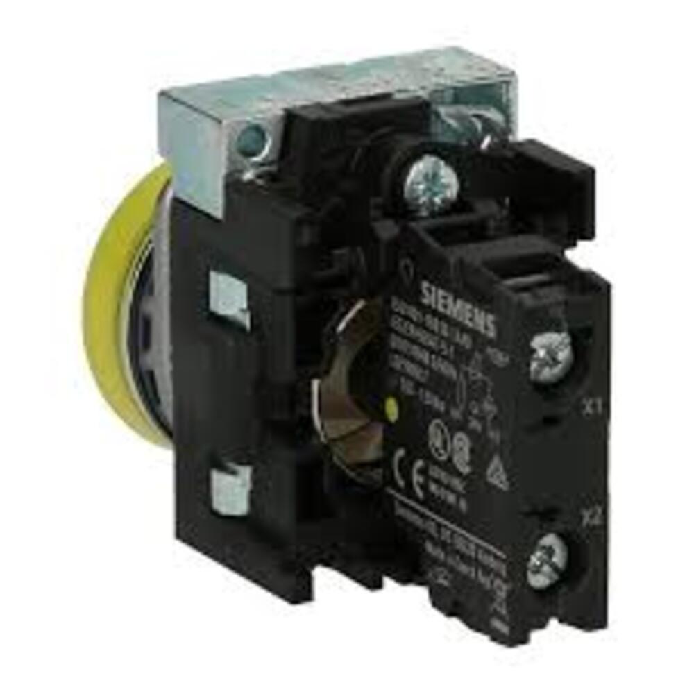 LAMPARA SEÑALIZACION AMARILLA 24 VCA/CC CON LED 3SB36446BA30