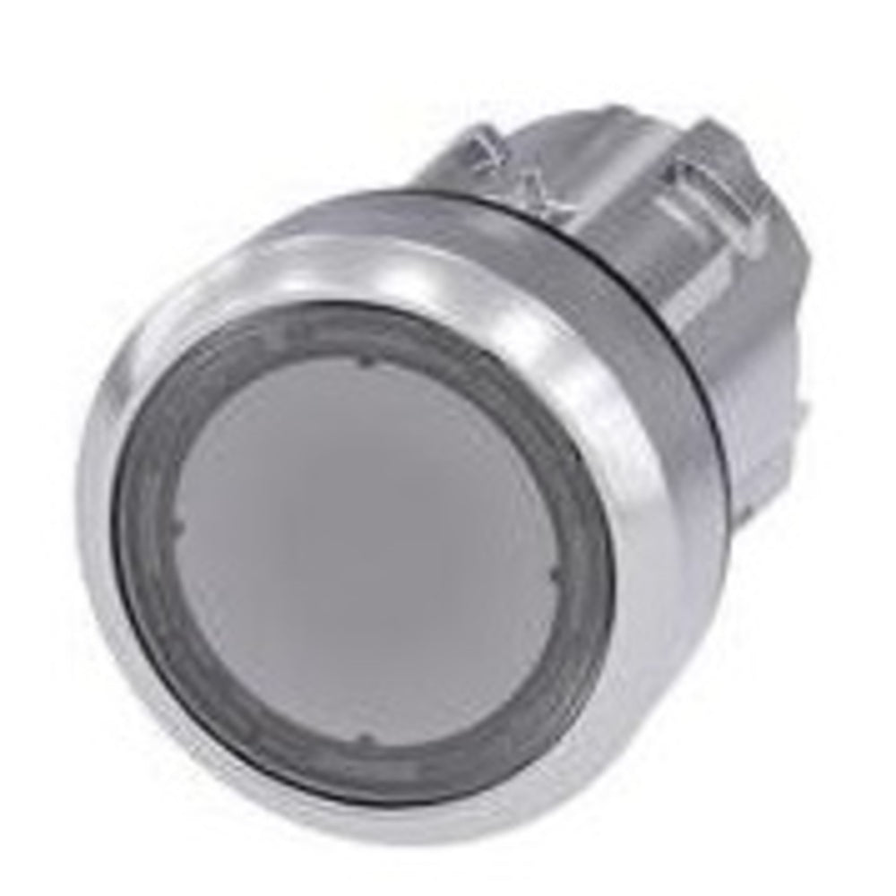 BOTON PULSADOR BLANCO ILUMINADO 110/120VCD/CA 1NA+1NC+LED 3SB36510AA61