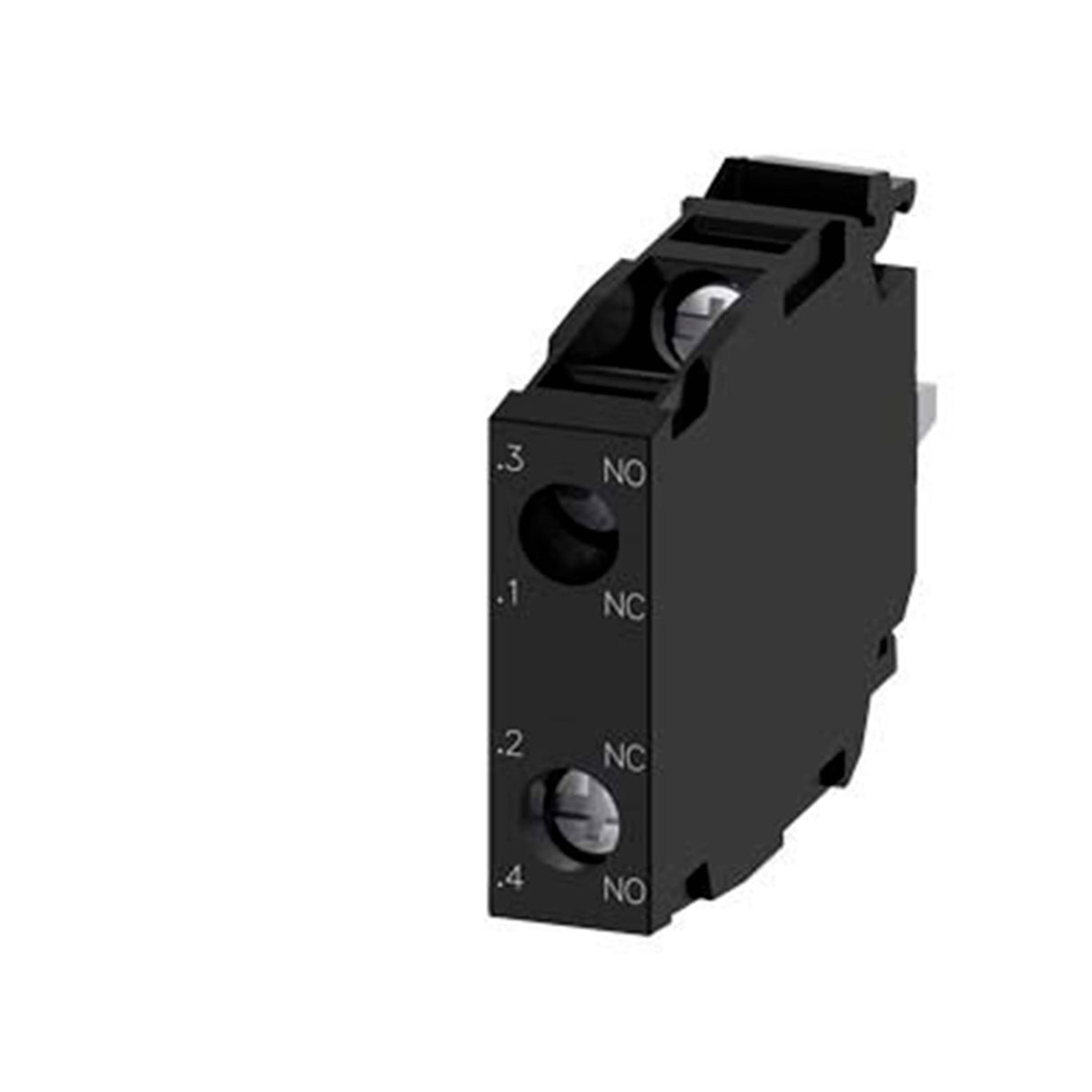 MÓDULO SIEMENS DE CONTACTOS CON UN CONTACTO 1NA BORNES DE TORNILLO PARA FIJACIÓN PLACA