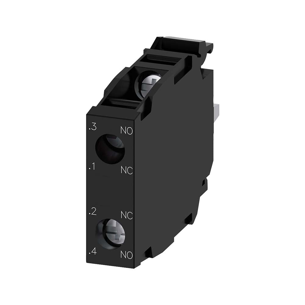 BLOQUE CONTACTOS C/TERMINAL DE TORNILLO 1NA+1NC 3SB34000A