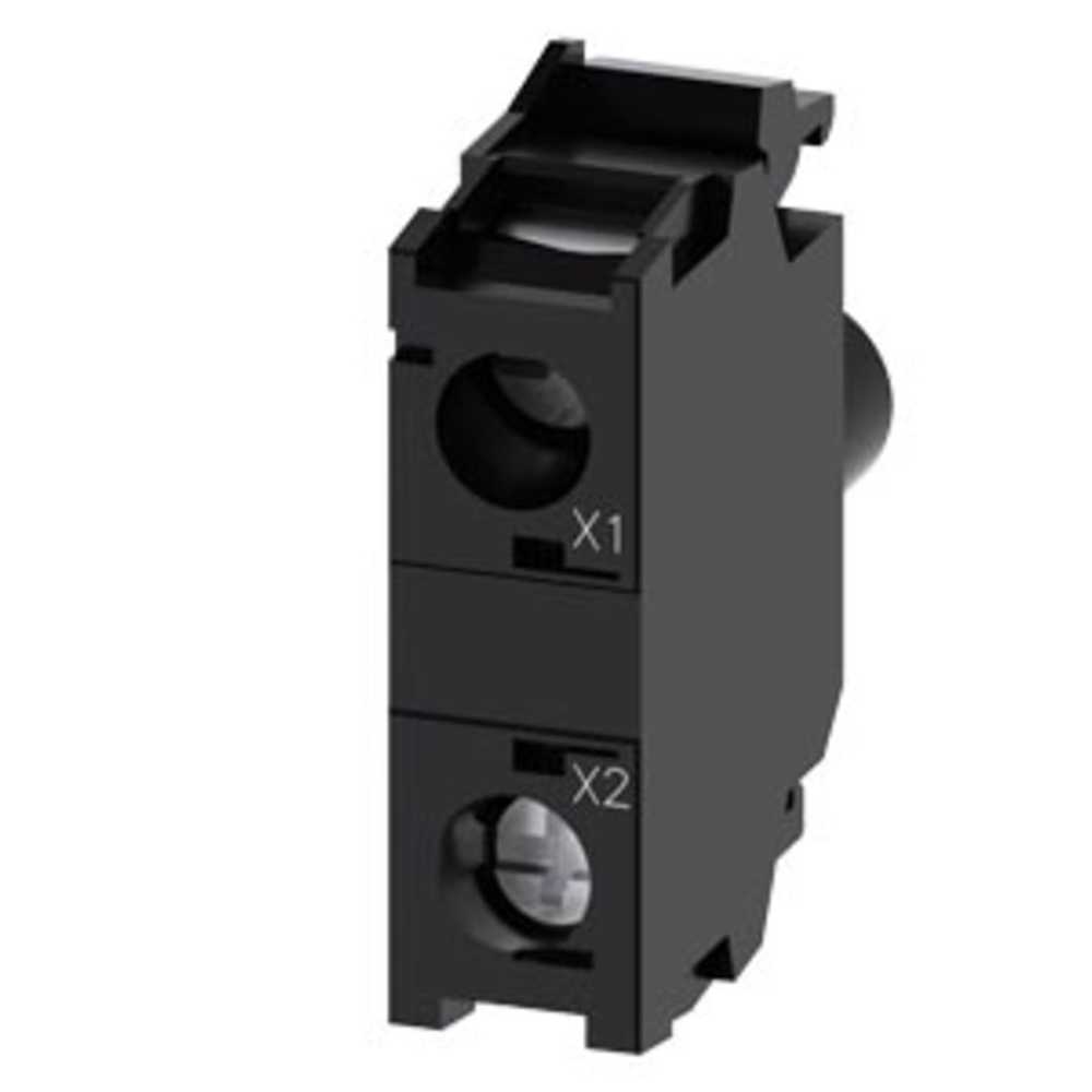 PORTALAMPARA CON LED VERDE 230VCA 3SB34001RC