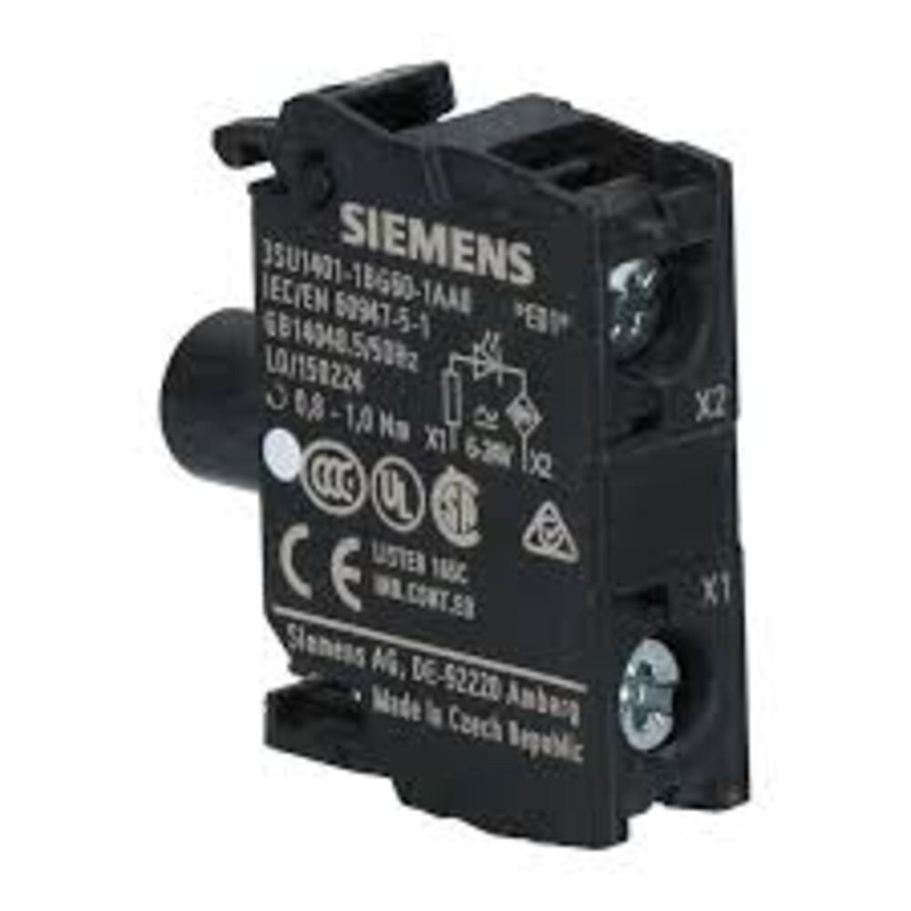 LAMPARA LED SUPERLUMINOSA BLANCA BASE BA 9S TENCION ASIGNADA AC/DC 24V 110-160V DC 10MM 3SB390